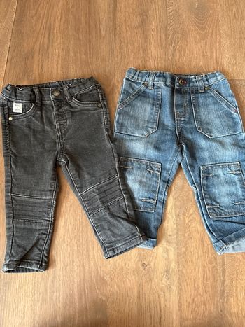 Pantalons jeans 12 mois