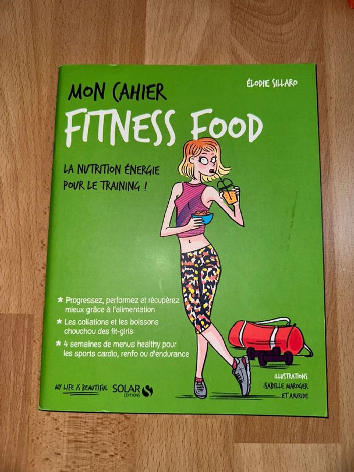 Mon cahier fitness food solar