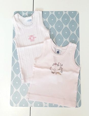 Maillots de corps Petit Bateau - 12M