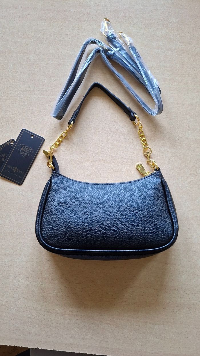 Sac à main noir pour femme - photo numéro 2