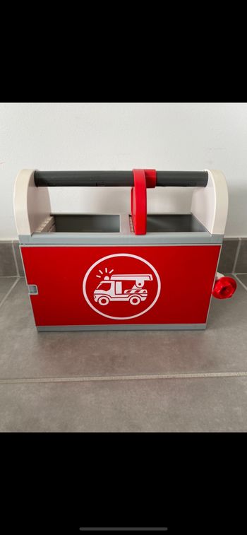 Caserne pompier pliable Playmobil