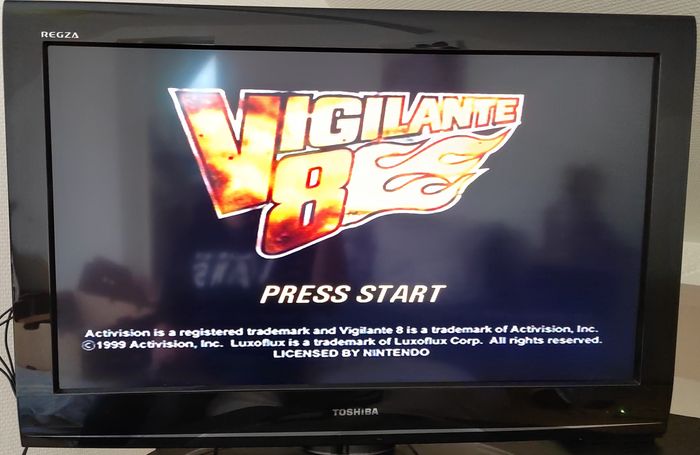 Vigilante 8 USA Nintendo 64 N64 ntsc usa - photo numéro 3