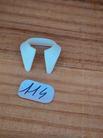 Playmobil vintage col blanc