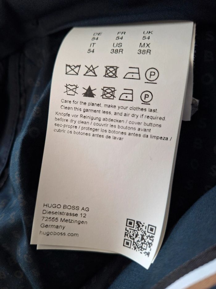 Pantalon de costume Hugo Boss taille 54 Neuf - photo numéro 3
