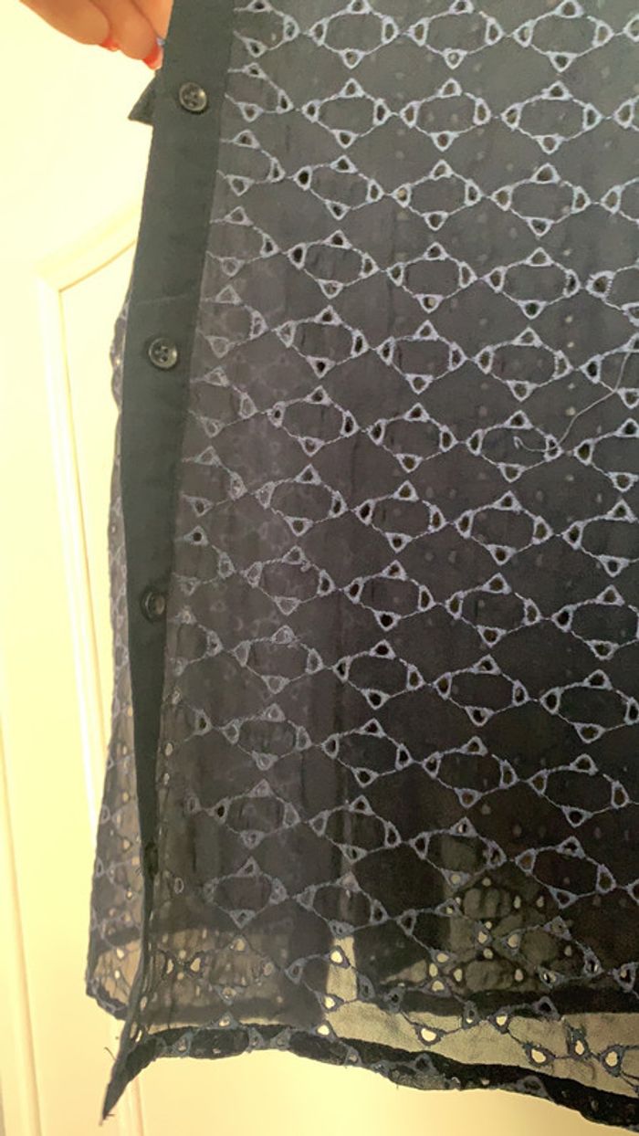 Veste sans manche bleue S - photo numéro 3
