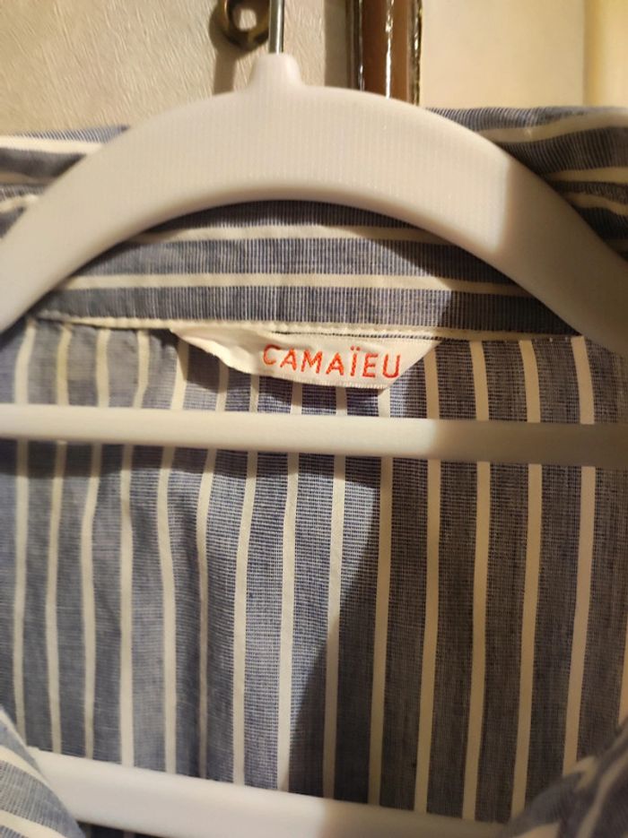Chemise femme à rayures - photo numéro 4