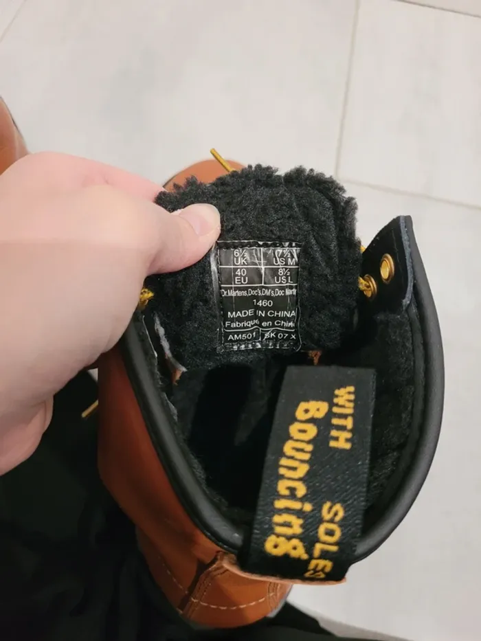 Dr.Martens 1460DM's Wintergrip, taille 40 - photo numéro 8