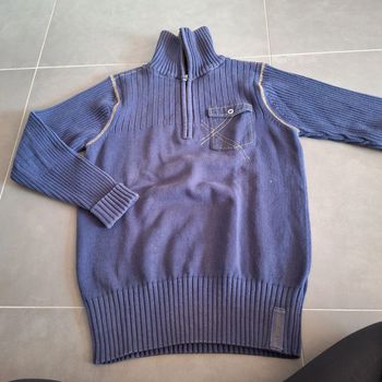 Pull col roulée