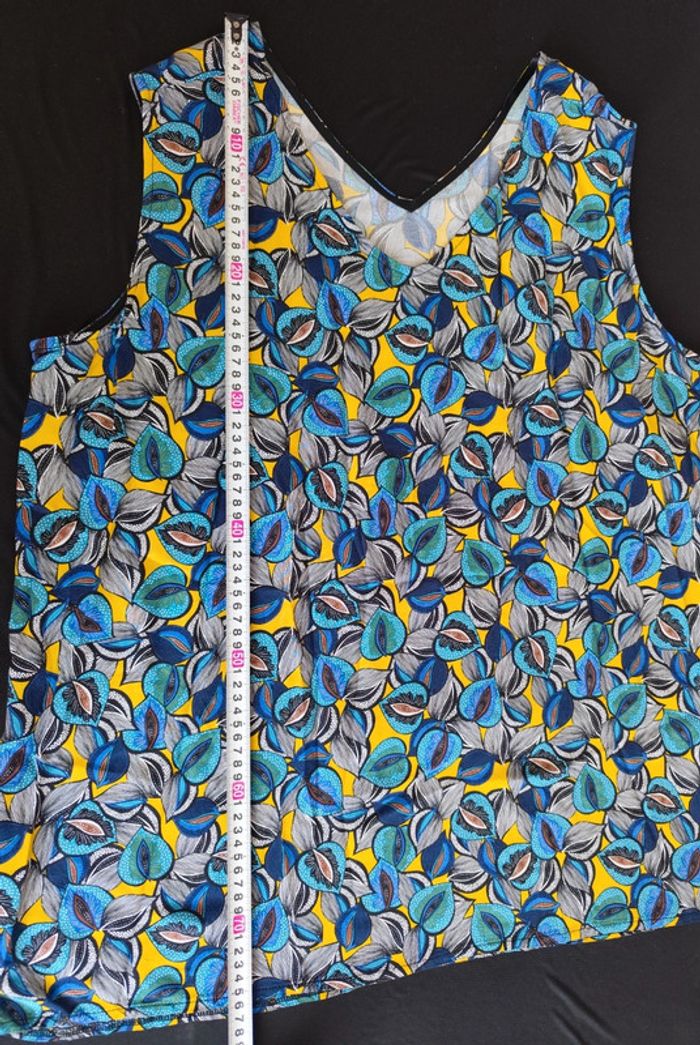 Débardeur fluide motifs ethniques taille 52 - photo numéro 6