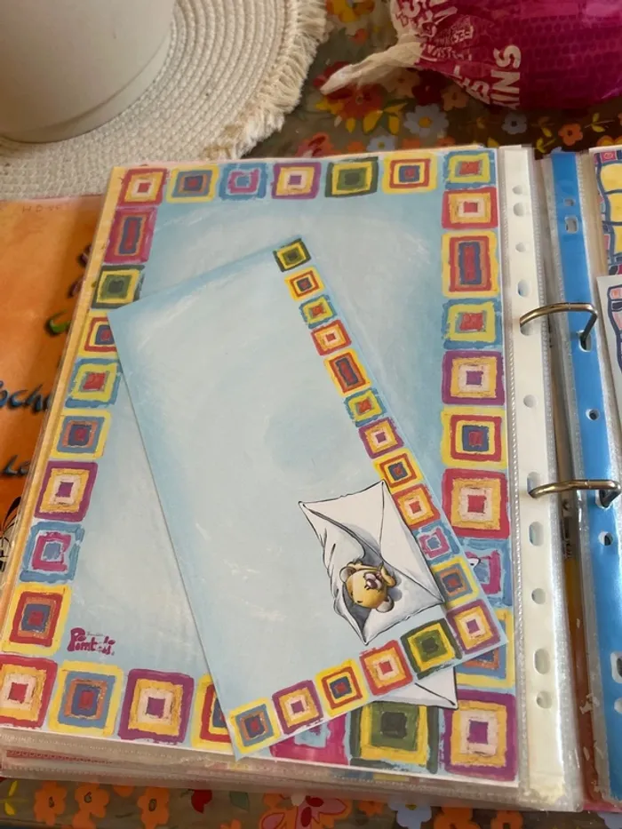 Enveloppe feuille diddl