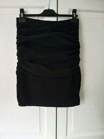 Jupe moulante courte élastique noir 36/S - Mim