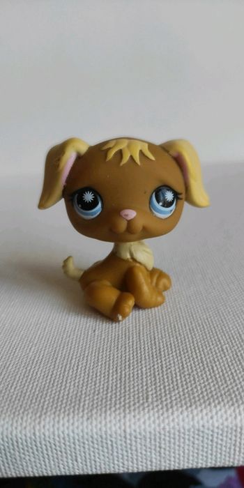 My littlest petshop chien lps golden retriever 951