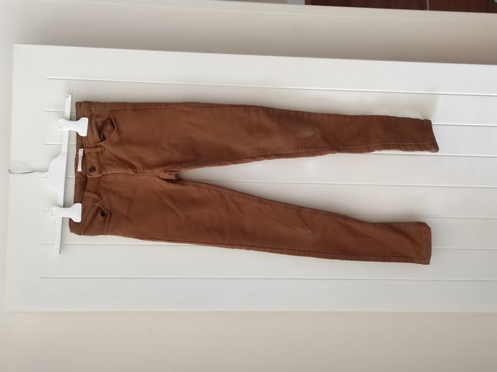👖 Pantalon skinny fille – 9/10 ans – Doublé polaire - photo numéro 2