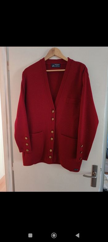 Cardigan en laine vierge Saint James