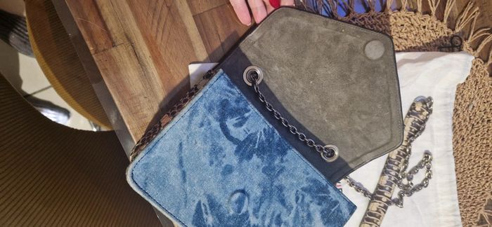 Sac Claris virot sold out cuit python jean chaîne porté travers épaule - photo numéro 8