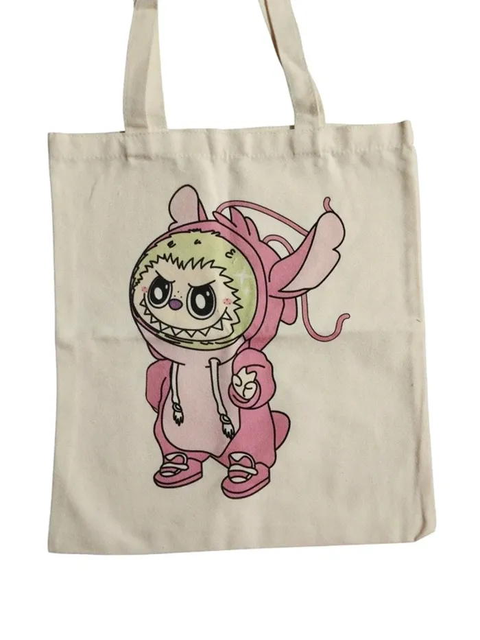 Tote bag sac cabas Labubu