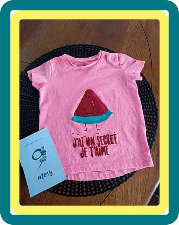 Tee shirt 9 mois