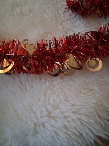 Lot de 2 guirlandes rouges pour sapin de Noël 🎄