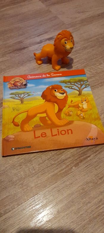Livre + lion