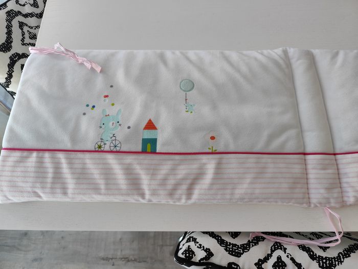 Tour de lit bébé fille - photo numéro 4