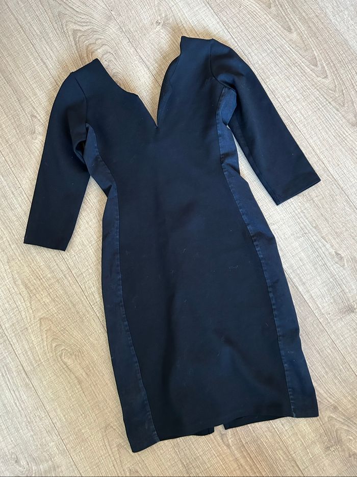 Robe noire à manches courtes Kaporal taille XS TBE - photo numéro 7