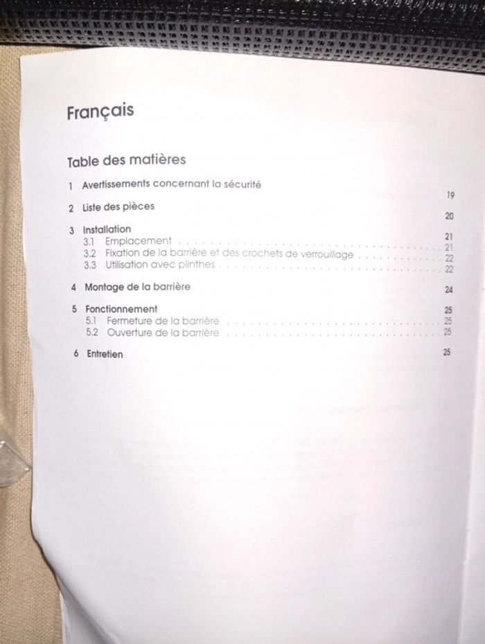 Barrière de sécurité store extensible pour escalier et porte - photo numéro 3