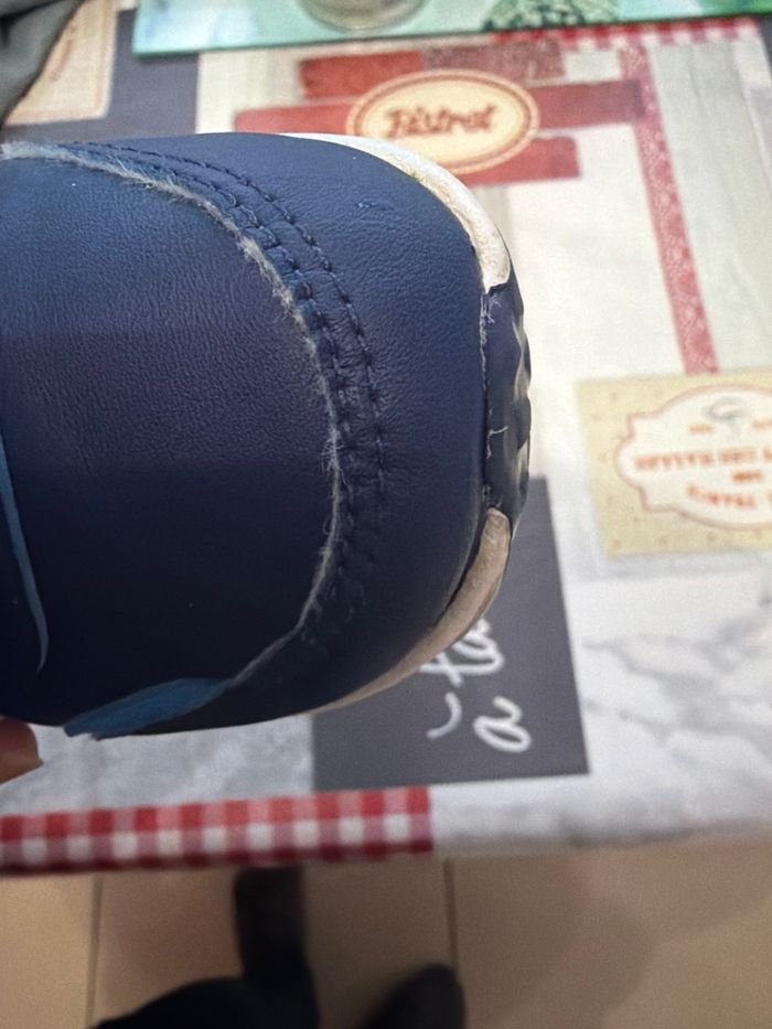 Basket adidas garçon à scratch taille 24 - photo numéro 4