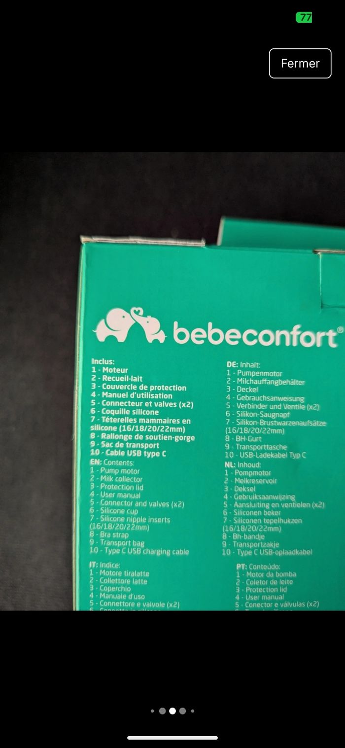 Tire lait bébé confort discreet - photo numéro 6