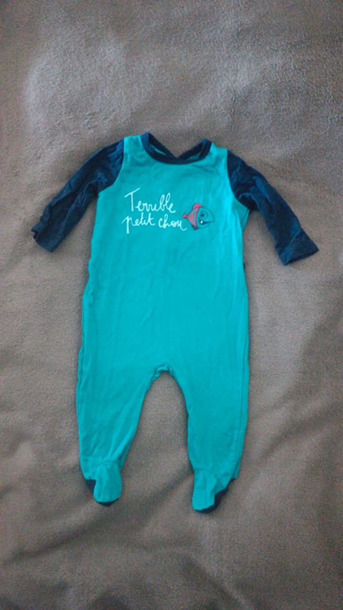 🌺 Pyjama grenouillère t 3mois