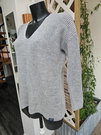 Superdry pull en mailles gris taille S
