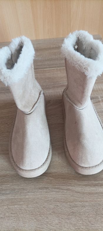Bottines en daim