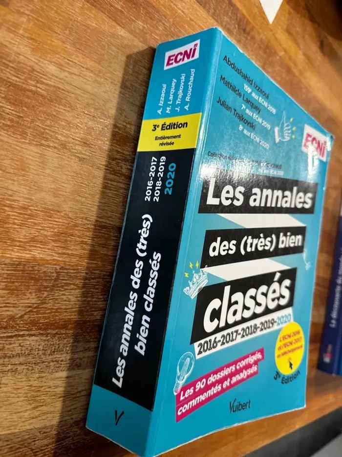 Livre les annales des très bien classé, 2016 2017 2018 2019, 2020 - photo numéro 2