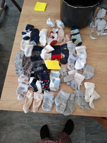 20 paires chaussettes naissance