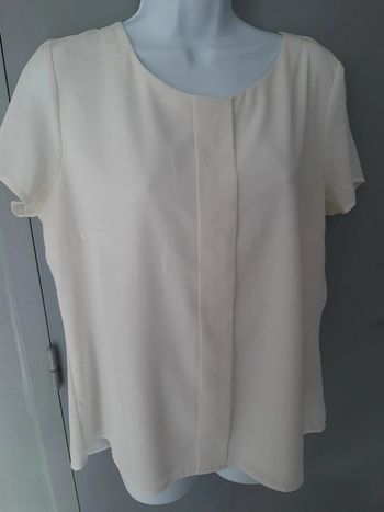 Blouse blanche Camaieu xl