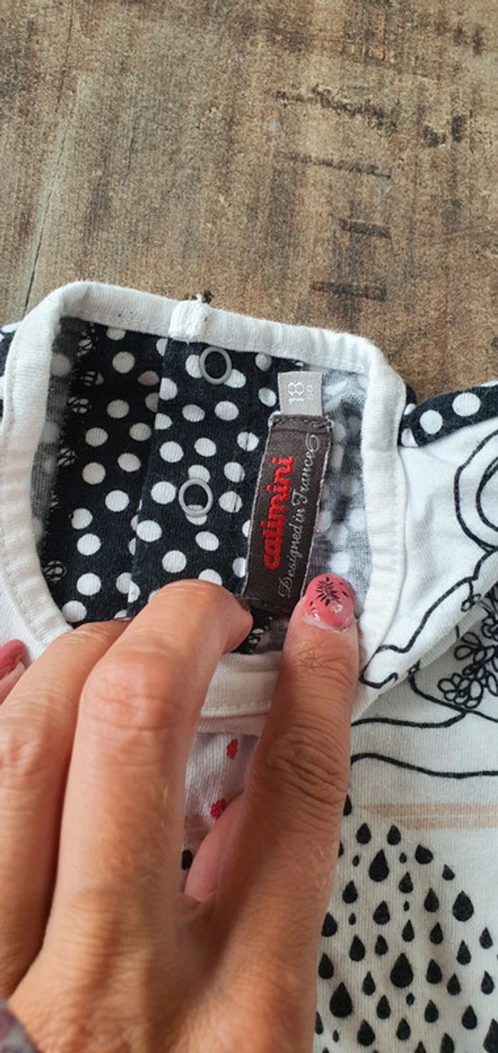 T-shirt catimini 18 mois en très bon état - photo numéro 3