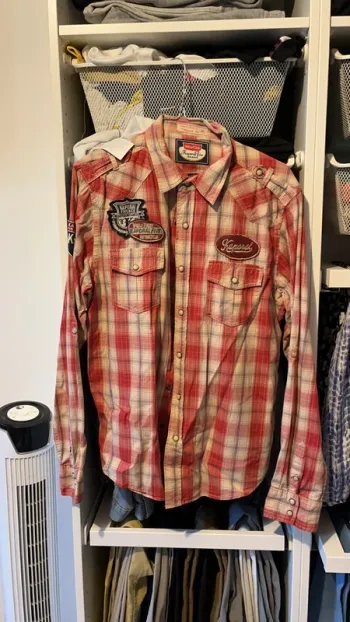 Chemise kaporal à carreaux