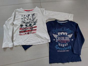 Lot de 2 tee-shirts à manches longues