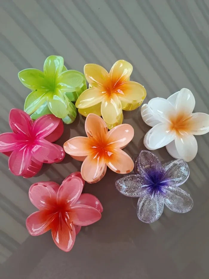 Pince cheveux fleur