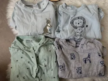 Lot de pyjamas coton – 3 mois 👶🤍