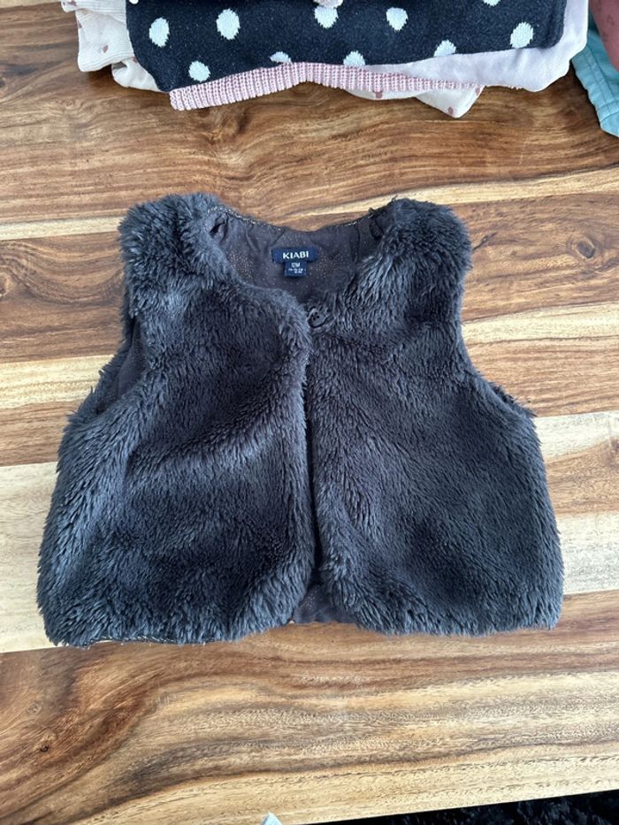 Boléro fourrure 12 mois