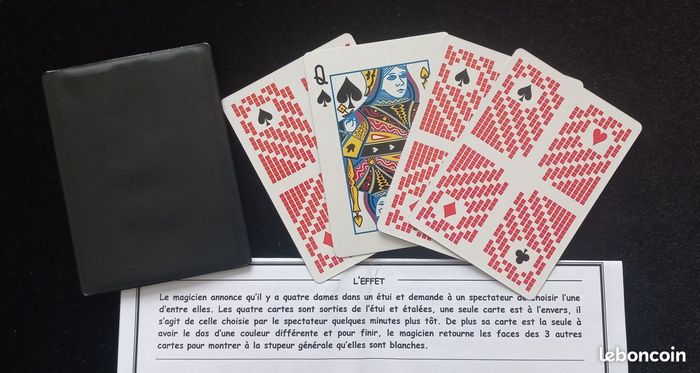 Magie 2: Tour de magie Le secret des 4 reines mentalisme - photo numéro 2
