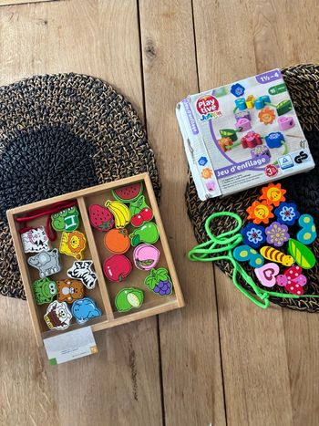 Lot de 2 jeux de perles 