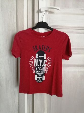 T-shirt garçon manches courtes