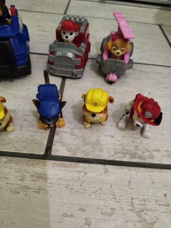 Lot de 4 véhicules Pat Patrouille m'y se véhicule ne s'enlève pas #ceheme1jouet