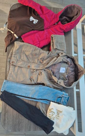 Lot fille 3 ans - vestes pantalons robe