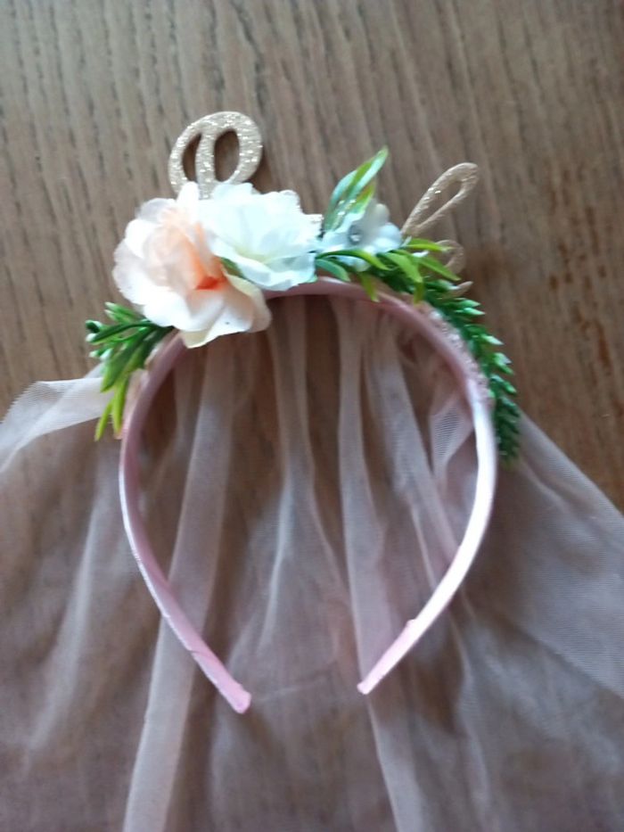 😷serre tête enter.vie.jeune.fille. Neuf - photo numéro 2