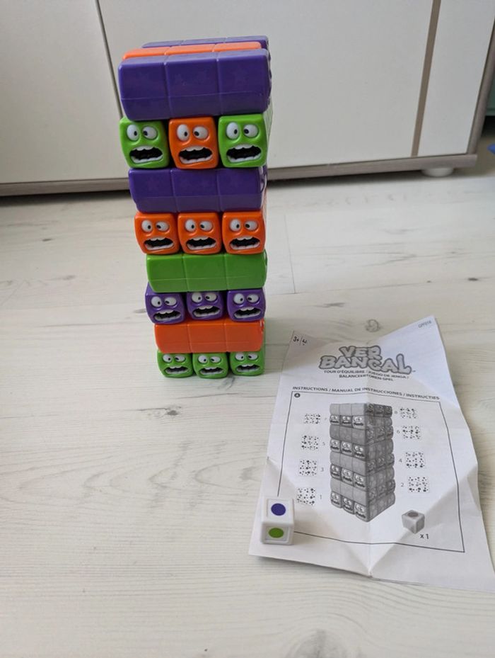 Jeu d'équilibre Ver Bancal