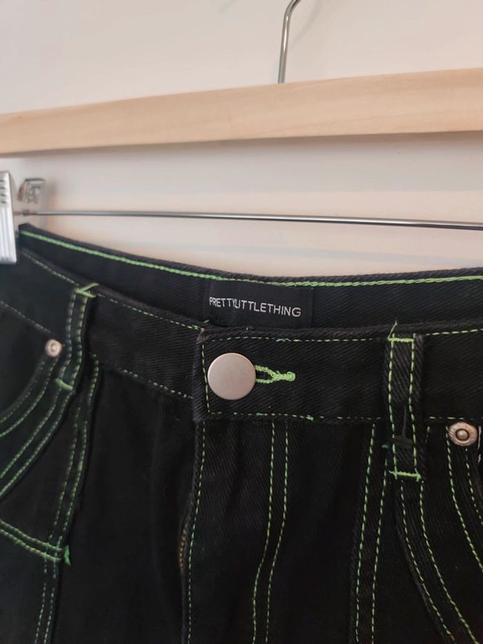 Short noir et coutures vertes pretty little things 42 - photo numéro 2
