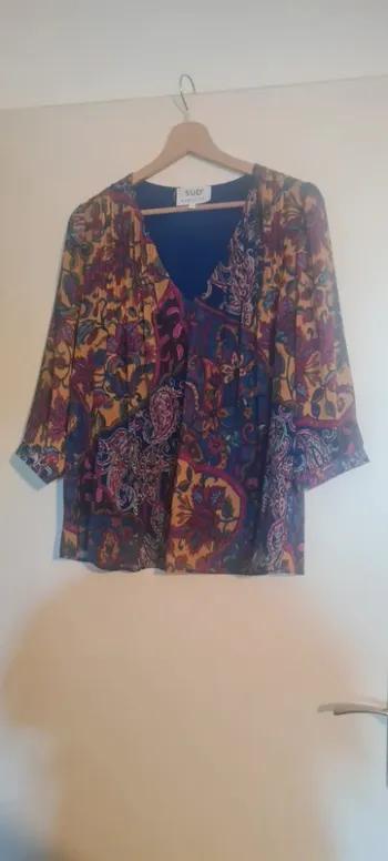 Blouse colorée Sud Express