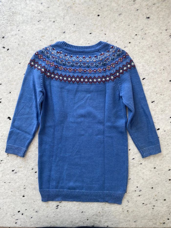 Robe pull bleu La cie 6ans - photo numéro 2